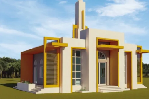 مشروع بناء وتأثيث مسجد بمساحة 60 م2
